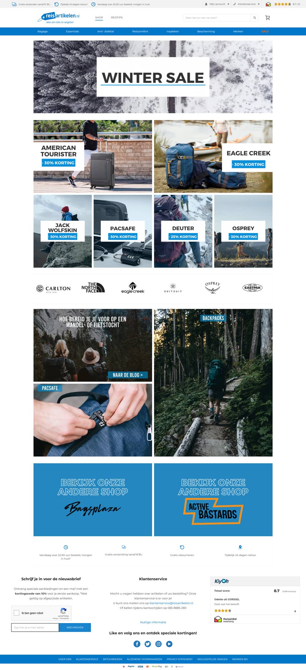 Ring Ring inlogscherm